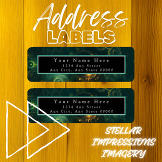 Celestial Requiem Return Address Label