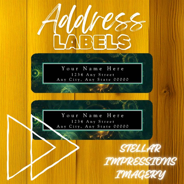 Celestial Requiem Return Address Label (Creator Uploaded)