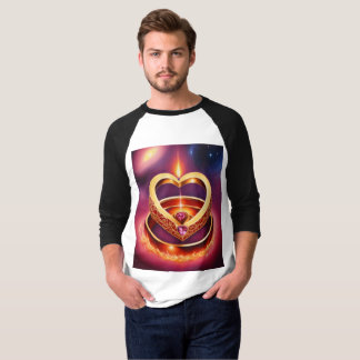 Celestial Romance: Watercolor Dreams T-shirts