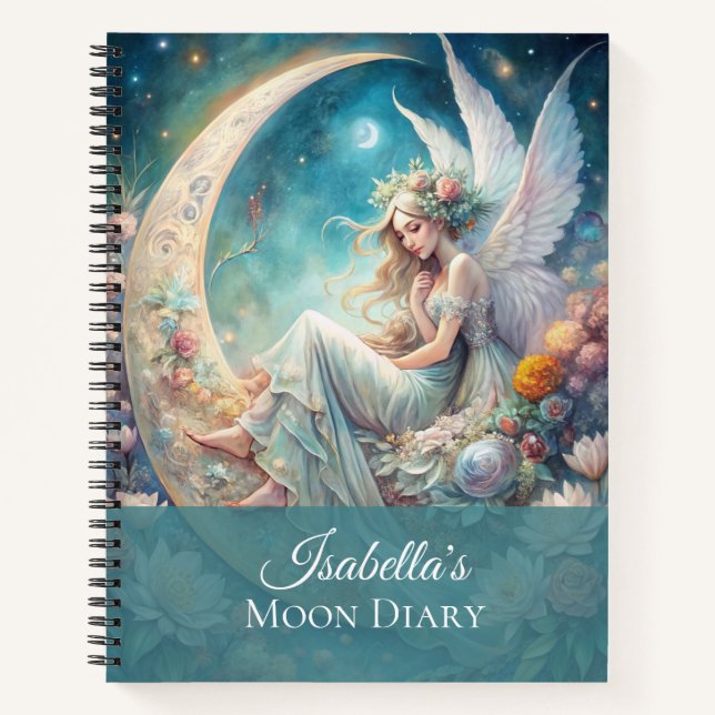 Celestial Rose Fairy Notebook (Front)