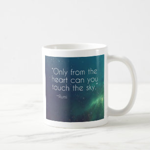 Celestial Rumi Quote Coffee Mug