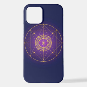 Celestial Sacred Mandala – Mystic Geometry iPhone 12 Case