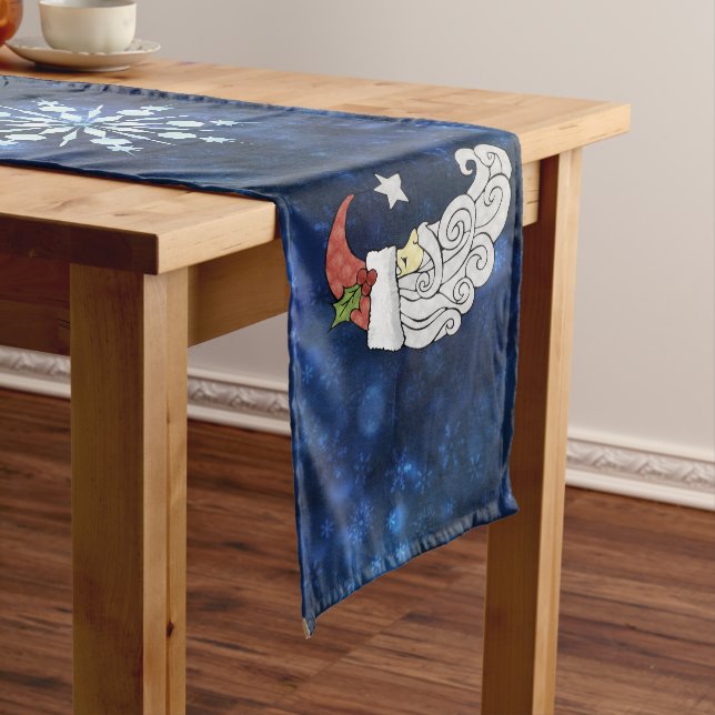Celestial Santa Medium Table Runner (In Situ)