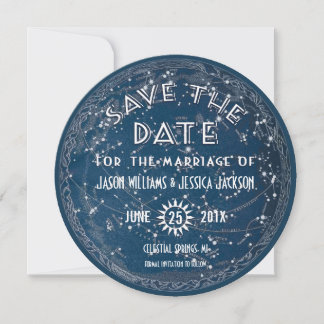 Celestial Save the Date Announcement
