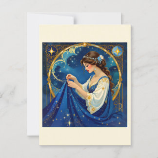 Celestial Seamstress - Sewing Lover - Sewing Gift Postcard