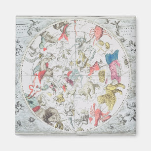Celestial Showing the Signs of the Zodiac Magnet
