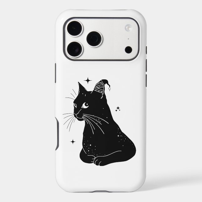 Celestial Side-Eye Black Cat (Back)