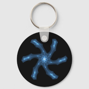 Celestial Snowflake - Key Ring