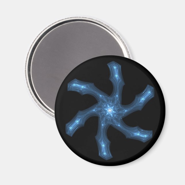 Celestial Snowflake -  Magnet (Front/Back)