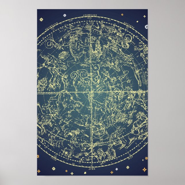 Celestial Space Chart (Front)