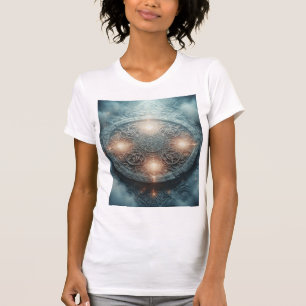 Celestial Spell Circle – Glowing Alchemy T-Shirt