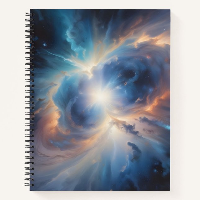Celestial Spiral Notebook (Front)