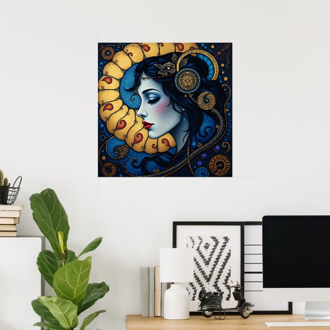 Celestial Spiral Poster (Home Office)