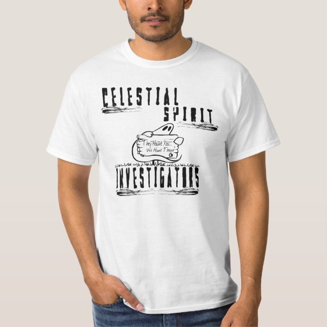 Celestial Spirit Investigators Basic Shirt (Front)