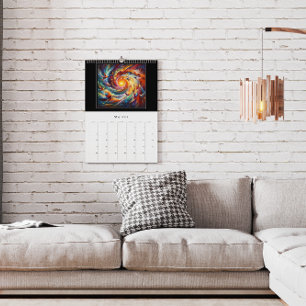 Celestial Spiritual Vibrant Calendar