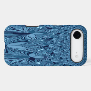Celestial Splendour: Iridescent Blue Rose Design