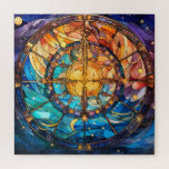 Celestial Stained Glass Puzzle<br><div class="desc">celestial stained glass puzzle</div>