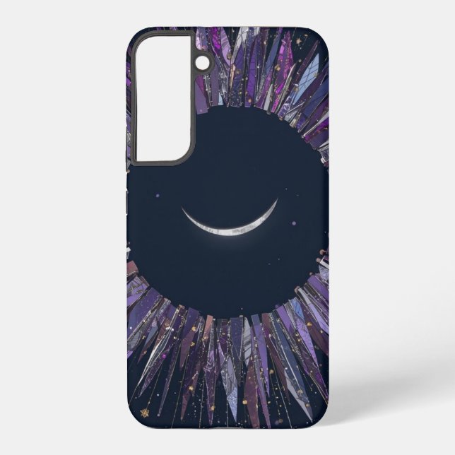 celestial stained glass  samsung galaxy s22+ case (Back)