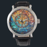 Celestial Stained Glass Watch<br><div class="desc">celestial stained glass watch</div>