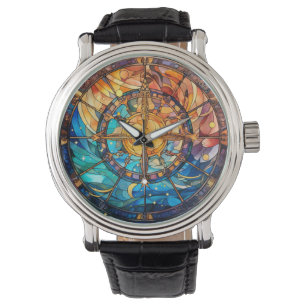 Celestial Stained Glass Watch