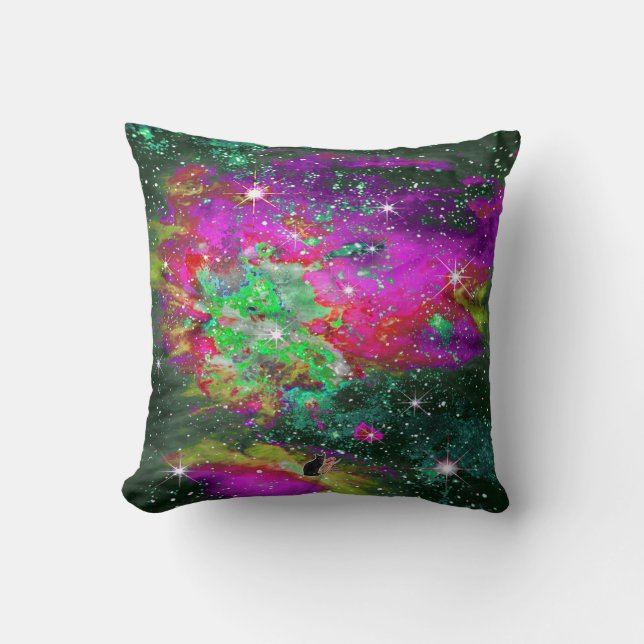 Celestial Star Field Pillow (Front)