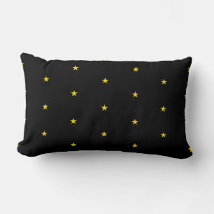 Celestial Star Pattern Lumbar Pillow for Modern St