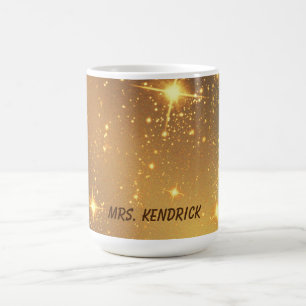 Celestial Star Universe Personalized Coffee Mug