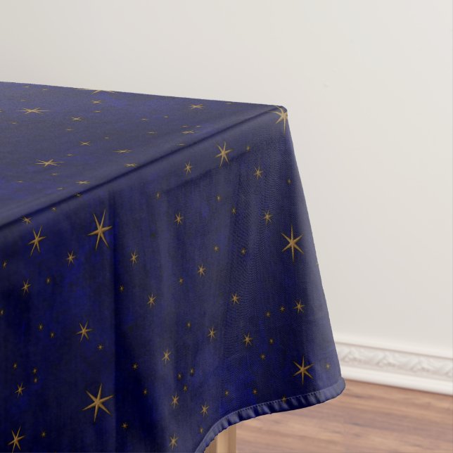 Celestial Starry Night Tablecloth (In Situ)