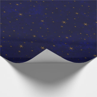 Celestial Starry Night Wrapping Paper