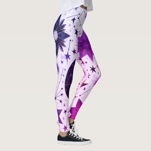 Celestial Stars Dreams Leggings (Right)