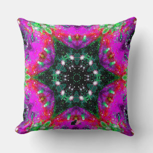 Celestial Stellar Kaleid Cushion