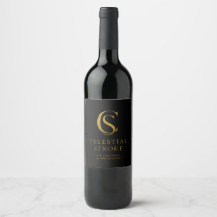 Celestial Stroke Wine Label