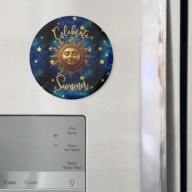 Celestial Summer Celebrate Summer  Magnet (In Situ (Fridge))
