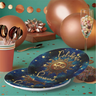 Celestial Summer Celebrate Summer Paper Plate