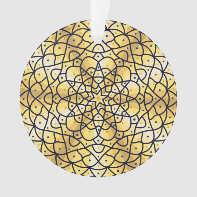 Celestial Sun Acrylic Ornament (Front)