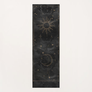 Celestial Sun and Moon Yoga Mat