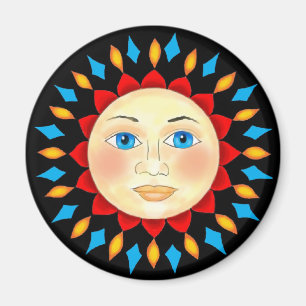 Celestial Sun Face Magnet