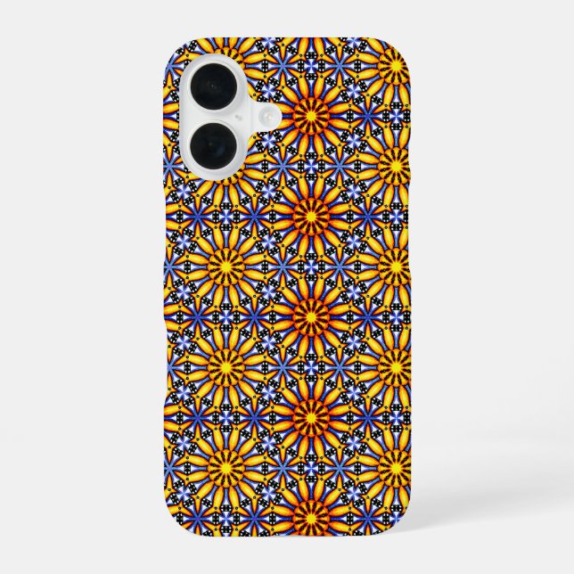 Celestial Sun iPhone 16 Case (Back)