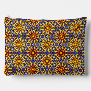Celestial Sun Mandala Accessory Pouch