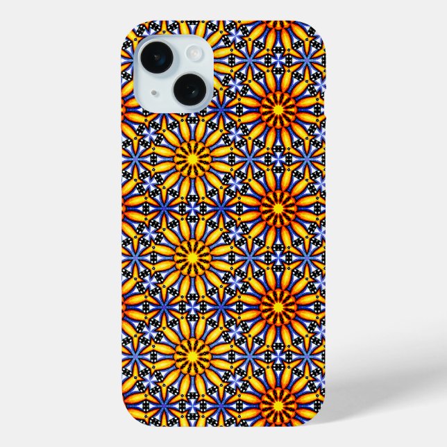 Celestial Sun Mandala Case-Mate iPhone Case (Back)