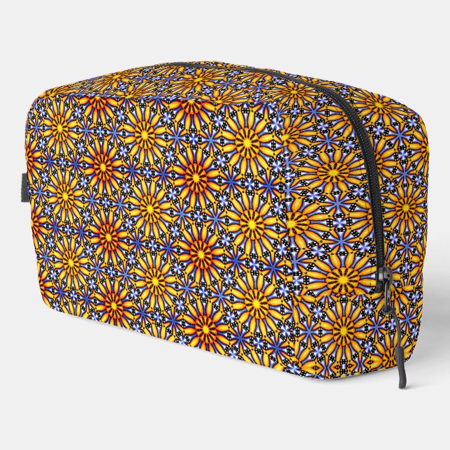 Celestial Sun Mandala  Dopp Kit (Right Corner)