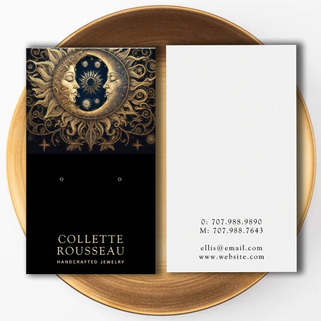 Celestial Sun Moon Earring Jewellery Display (Creator Uploaded)