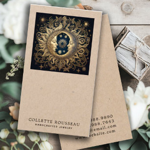 Celestial Sun Moon Kraft Earring Jewellery Display