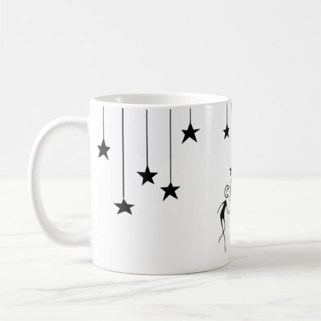 Celestial Sun & Moon Mug (Left)