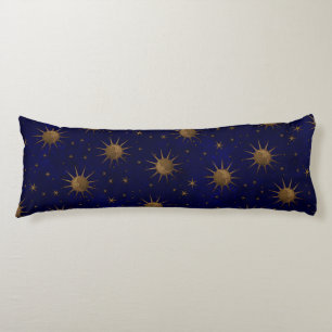 Celestial Sun Moon Starry Night Body Cushion