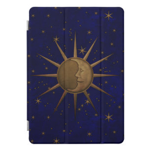 Celestial Sun Moon Starry Night iPad Pro Cover