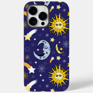 Celestial Sun Moon Stars Galaxy Outer space  Case-Mate iPhone 14 Pro Max Case