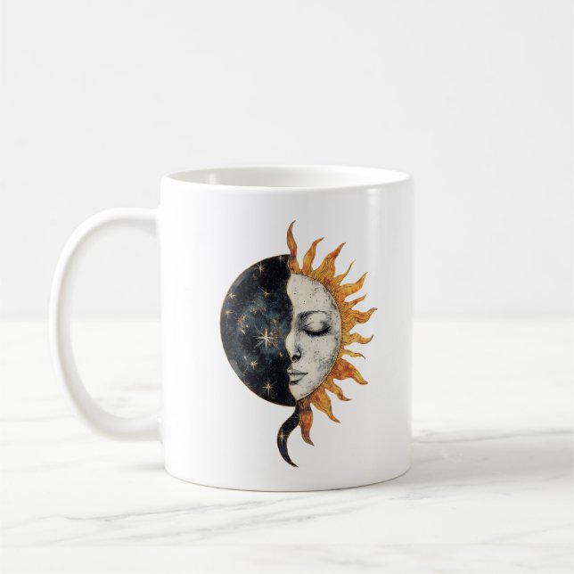 Celestial Sun Mug (Left)