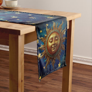 Celestial Sun Personalised Medium Table Runner