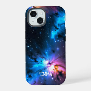 Celestial Swirls of Stars Custom iPhone 15 Case